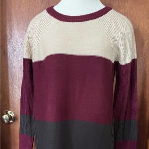 LuLaRoe Striped Sweater Dress Size Small